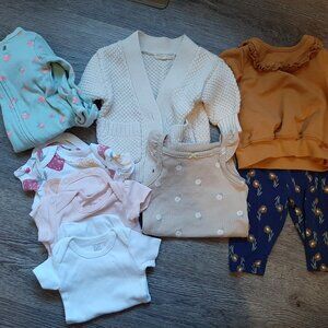Baby girl NB bundle